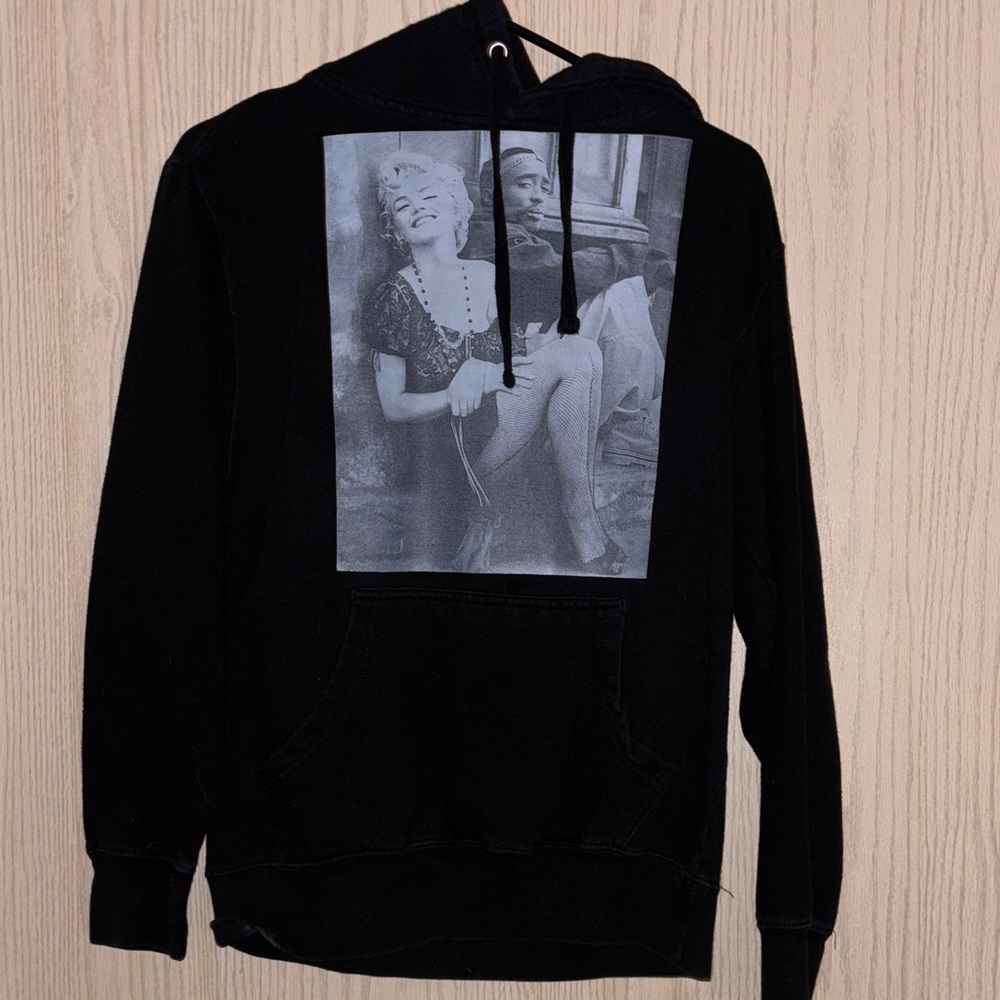 Marilyn Monroe and Tupac Hoodie